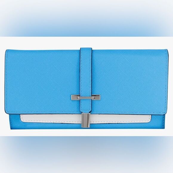 The Ashley Princess Saffiano Continental Wallet - Picture 1 of 8